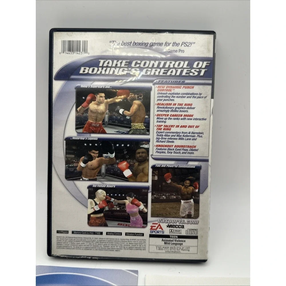 Knockout Kings 2001 (Sony PlayStation 2, 2001)